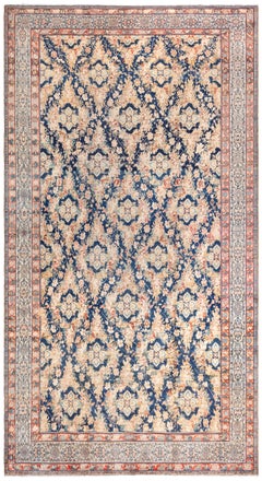 Doris Leslie Blau Tappeto autentico persiano Malayer Botanic in lana fatto a mano