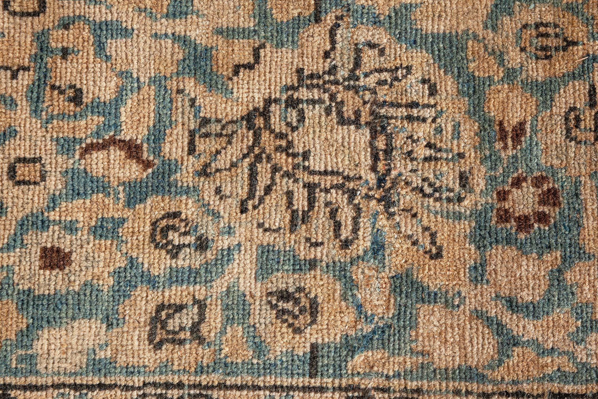 Doris Leslie Blau Tappeto autentico persiano Tabriz Botanic in lana fatto a mano in vendita 1