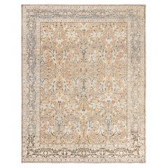 Doris Leslie Blau Tappeto autentico persiano Tabriz Botanic tessuto a mano in lana