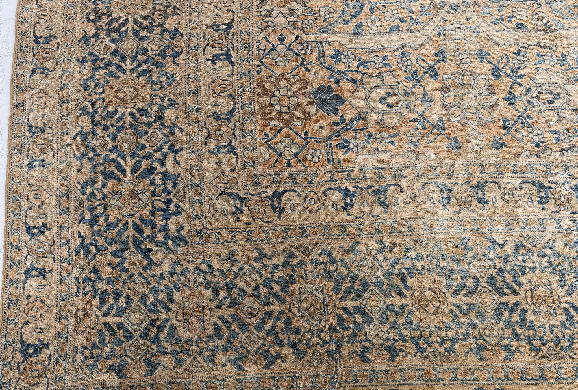 Noué à la main Tapis persan Tabriz authentique fait à la main Doris Leslie Blau en vente
