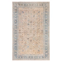 Doris Leslie Blau Authentic Persian Tabriz Handmade Wool Rug