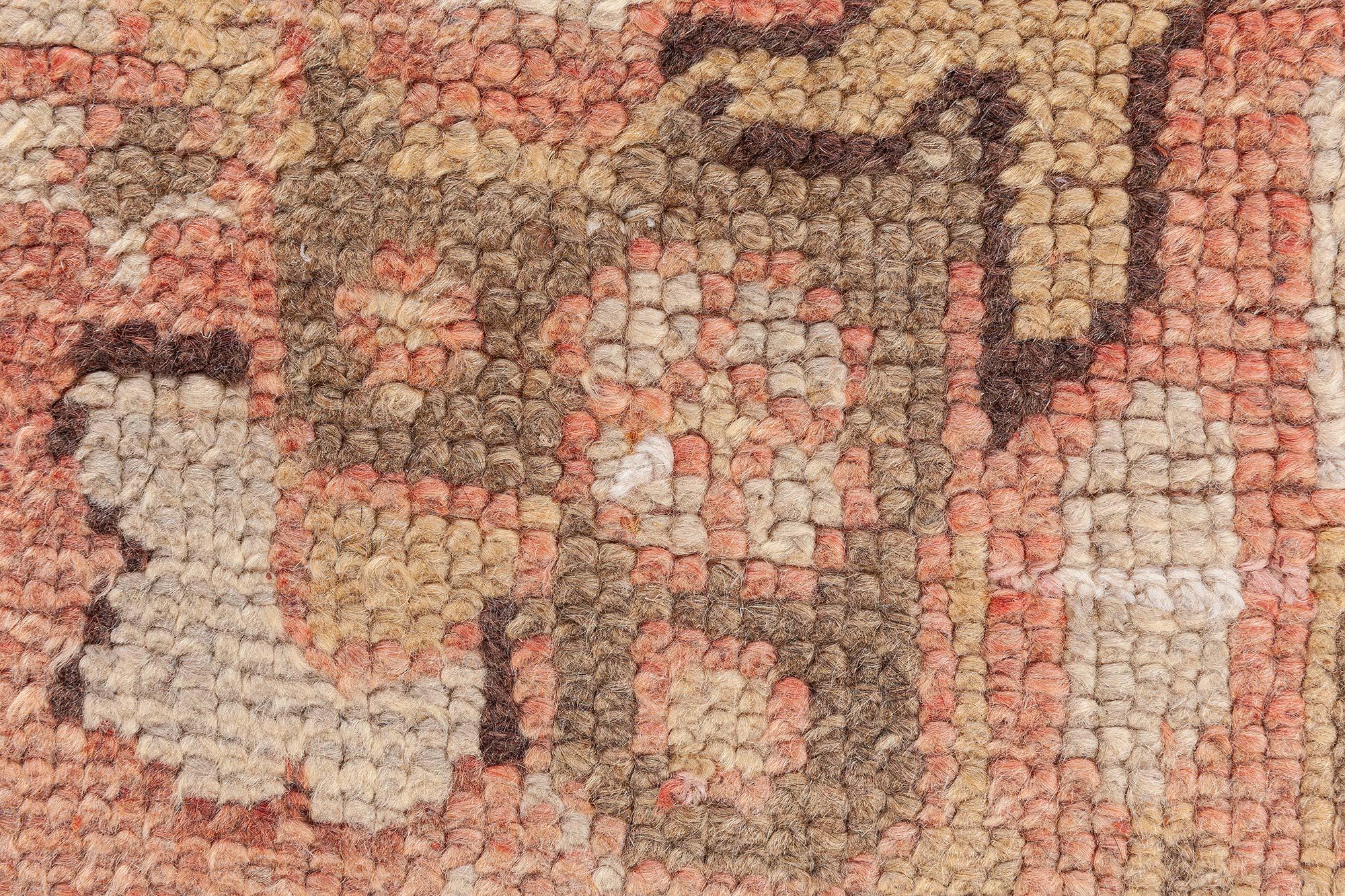Doris Leslie Blau Antique Turkish Oushak Rug For Sale 5
