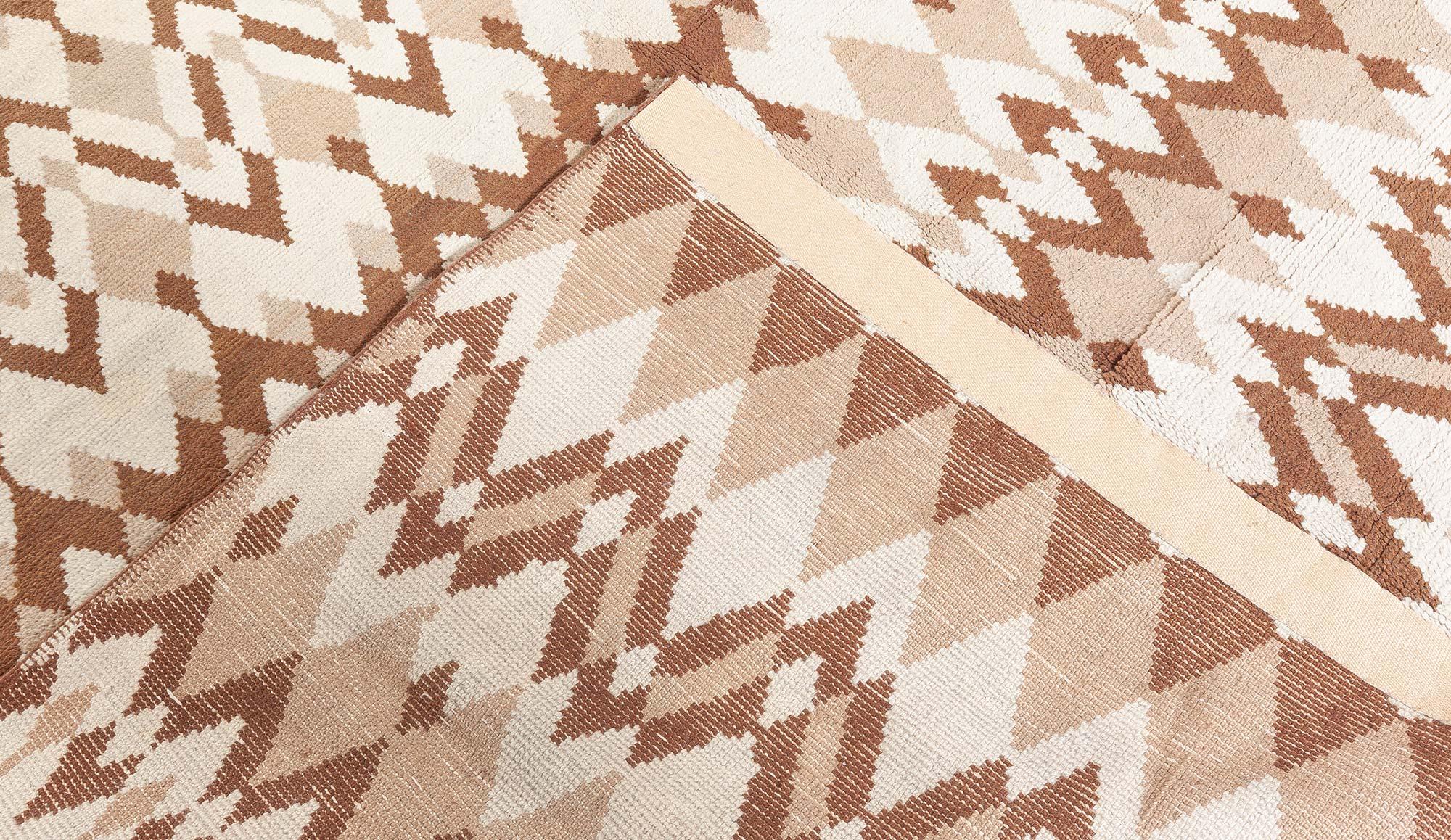 Doris Leslie Blau Alfombra belga Art Decó de lana de Paul Haesaerts en venta 1