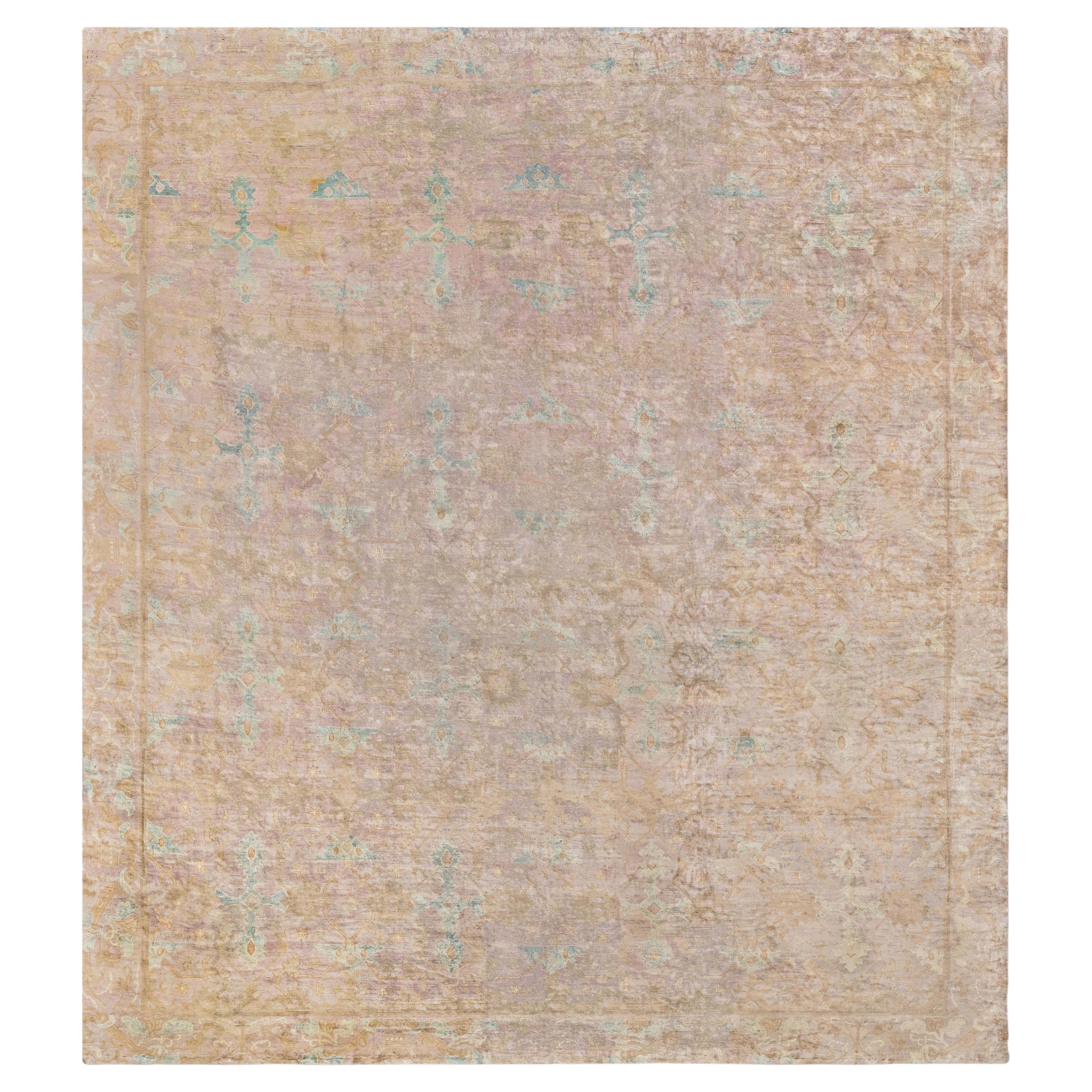 Doris Leslie Blau Vintage Chinese Geometric Carpet by Doris Leslie Blau ...