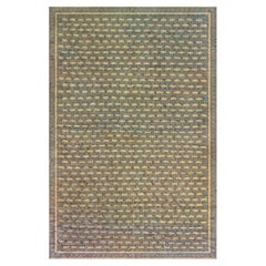 Doris Leslie Blau Chinese Vintage Geometric Rug by Doris Leslie Blau