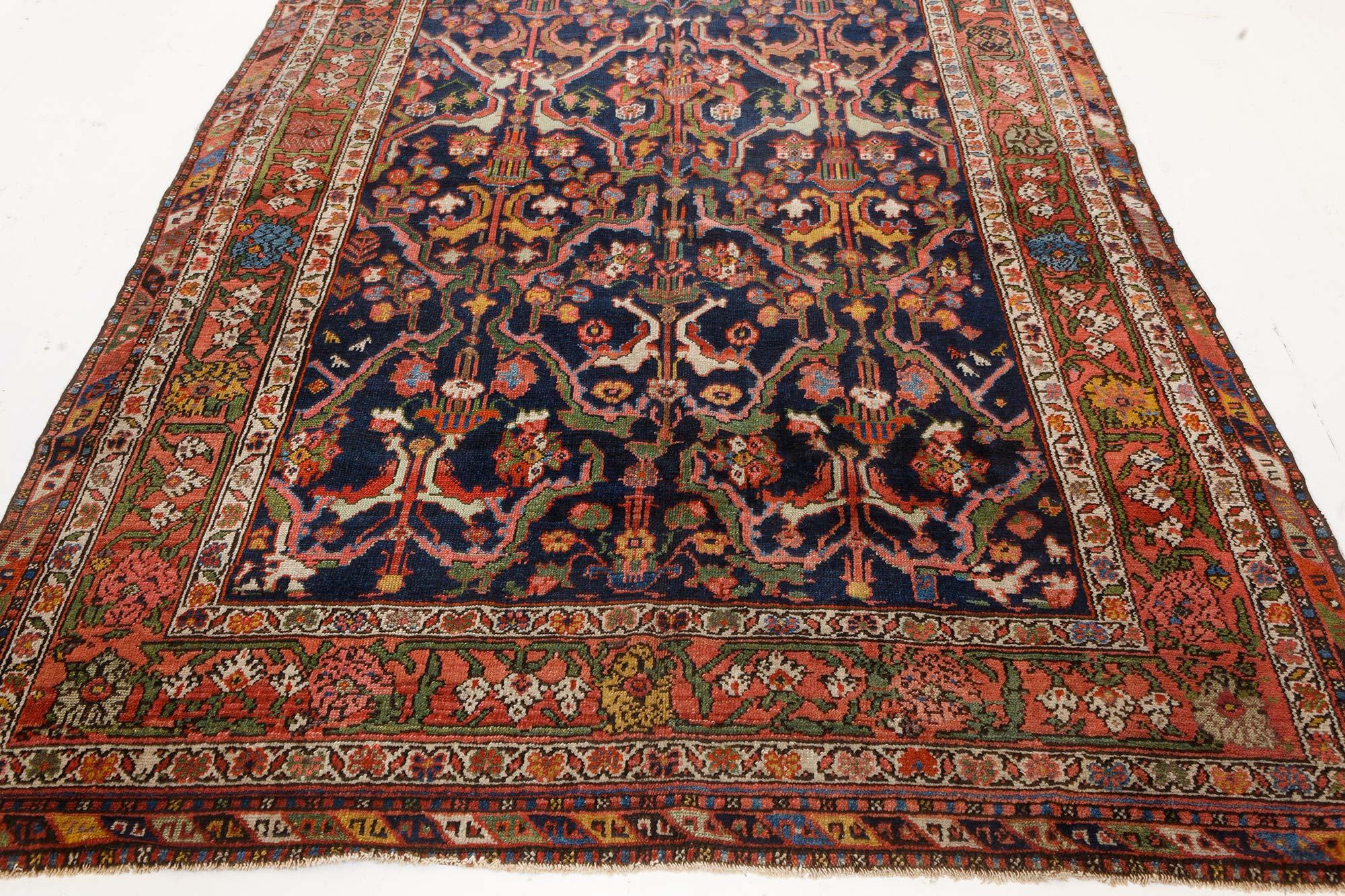 19th Century North West Persian Handmade Rug In Good Condition For Sale In New York, NY