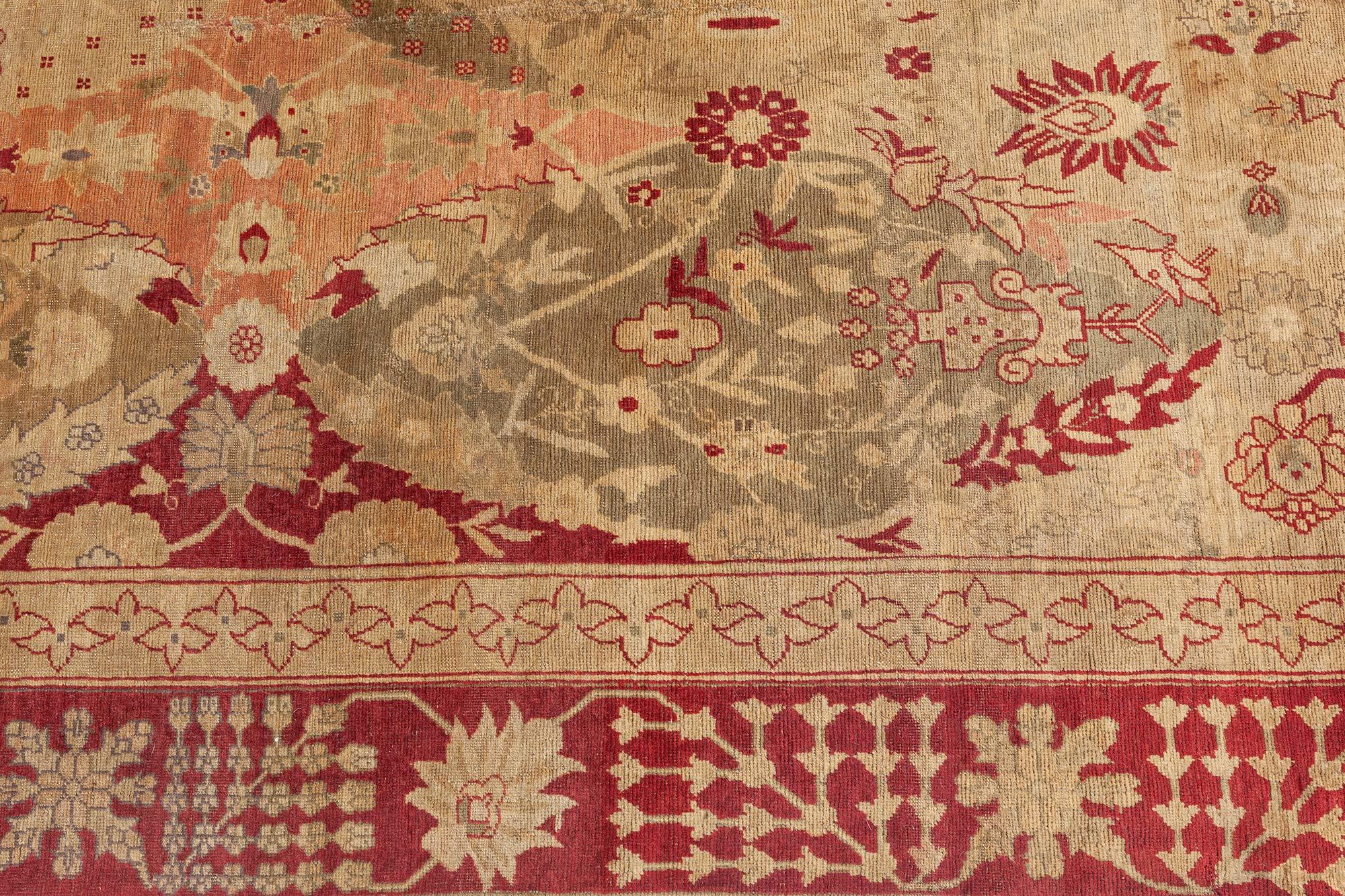 Doris Leslie Blau 19th Century Turkish Hereke Rug For Sale 2