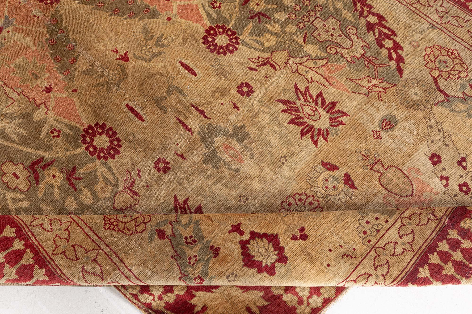 Doris Leslie Blau 19th Century Turkish Hereke Rug For Sale 3