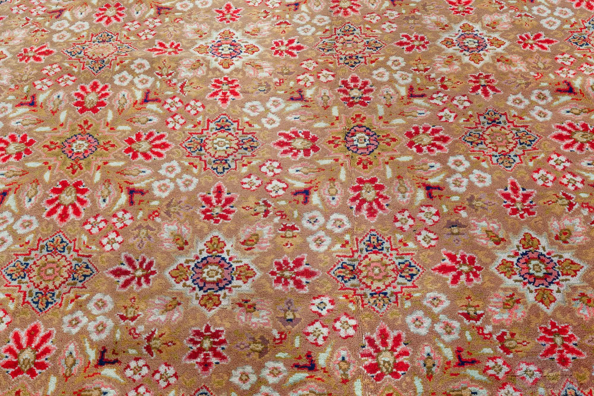 Antique English Wilton rug (Size Adjusted)
Size: 12'8