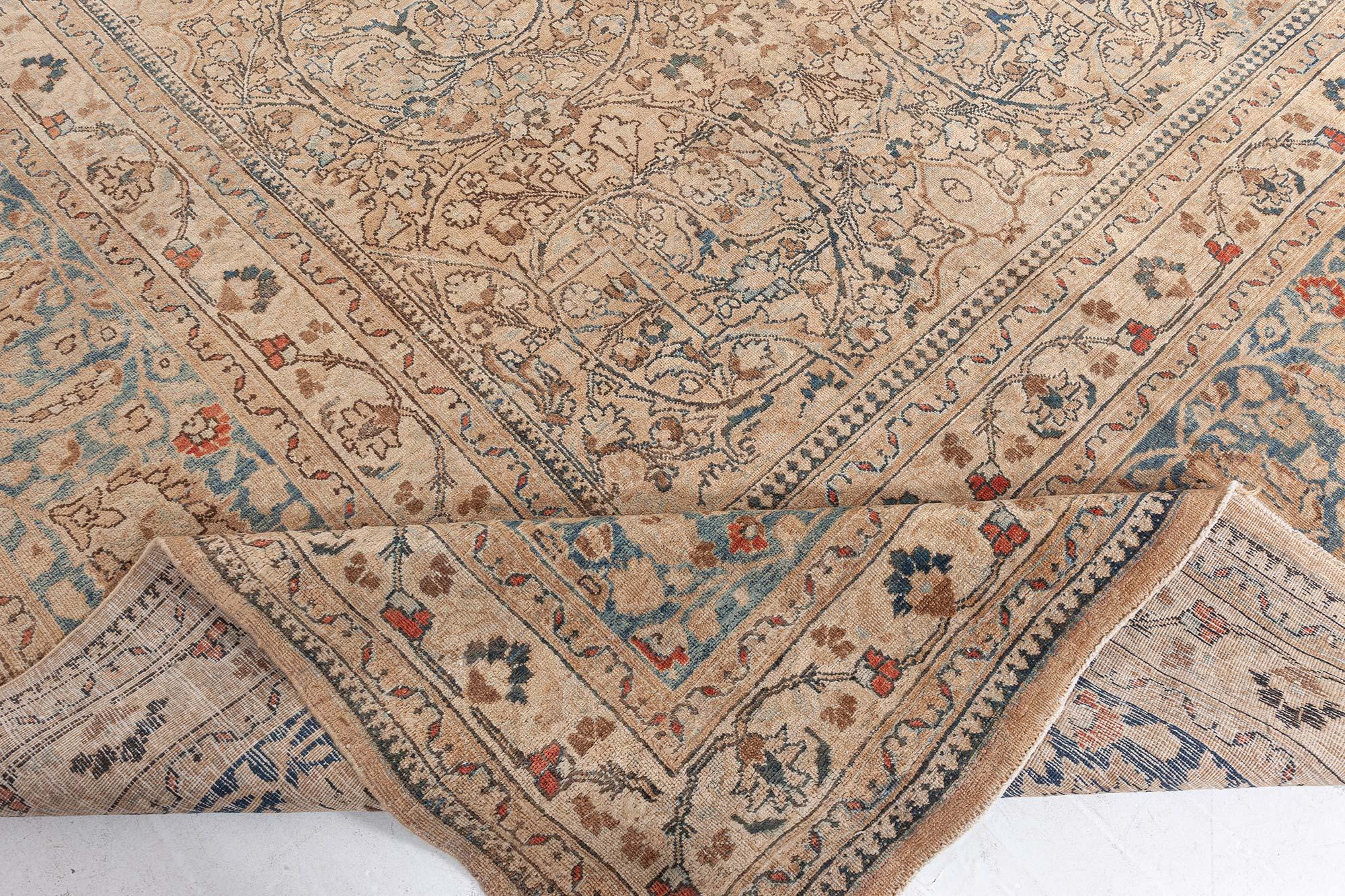 Antique Persian Khorassan Rug For Sale 1