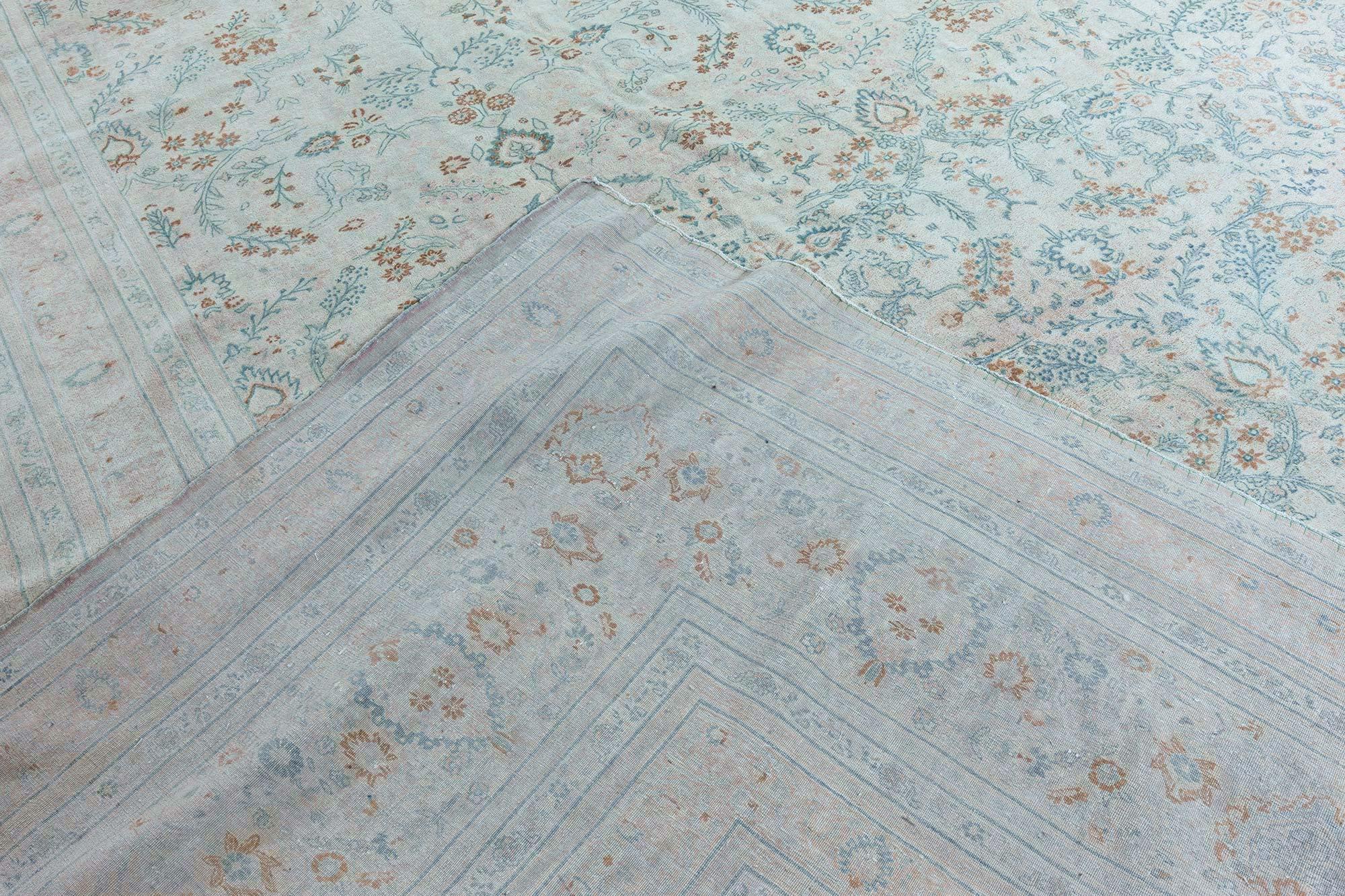 Tapis persan Kirman ancien Doris Leslie Blau « Taille ajustée » en vente 4