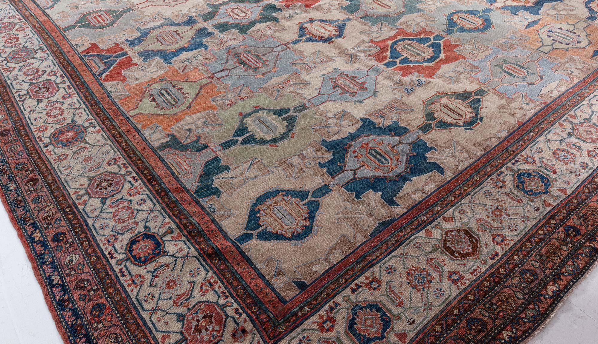 Antique Persian Malayer Rug For Sale 2