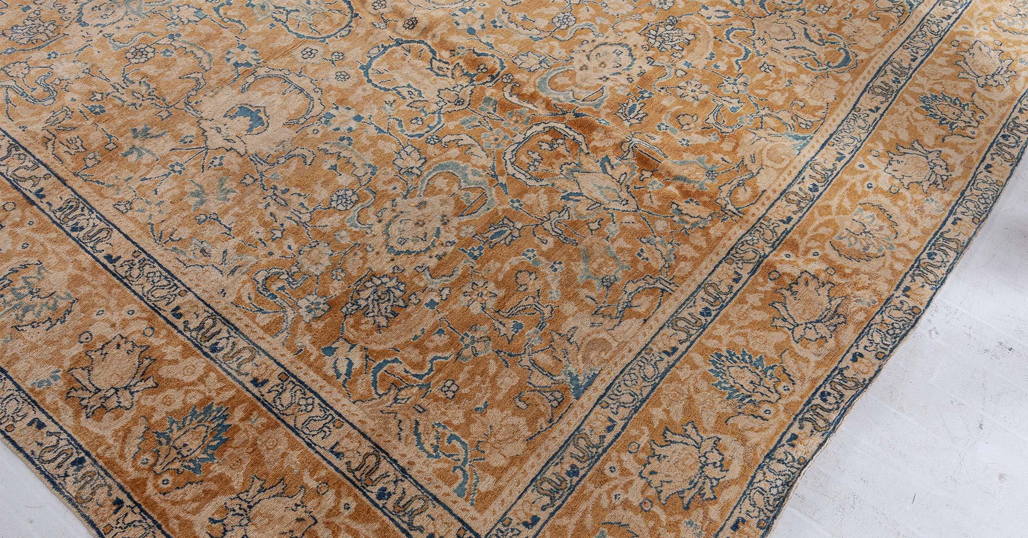 Doris Leslie Blau Tappeto antico persiano Tabriz in lana fatto a mano In condizioni buone in vendita a New York, NY