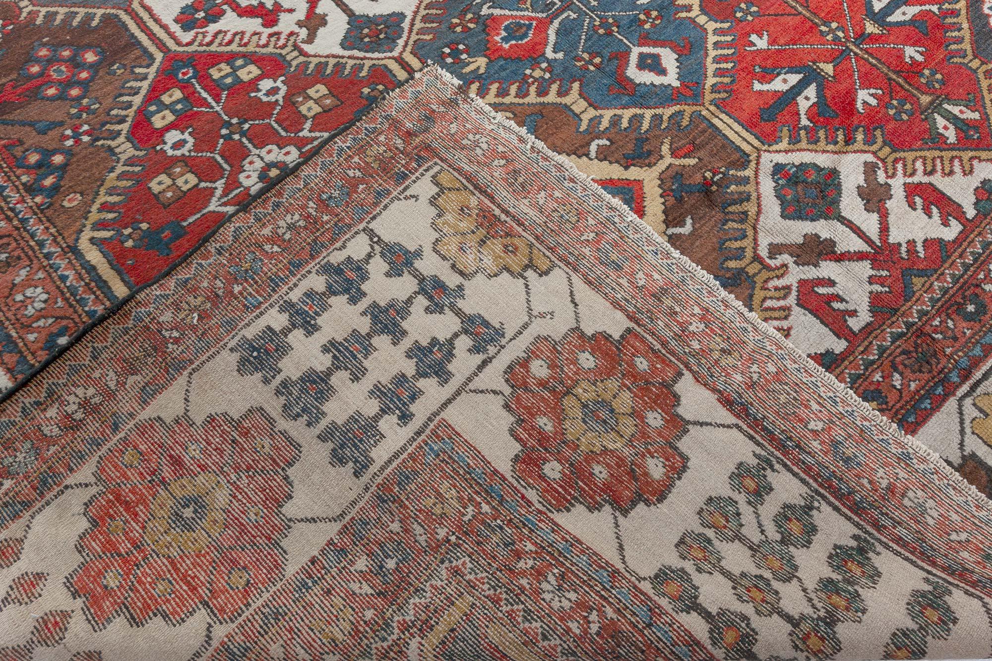 Authentic 19th Century Persian Bakhtiari Carpet For Sale 3