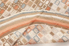Doris Leslie Blau Collection Circular Swedish Inspired Handmade Silk, Wool Rug