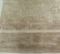 Modern Silk and Wool Runner – Subtle Elegance by Doris Leslie Blau