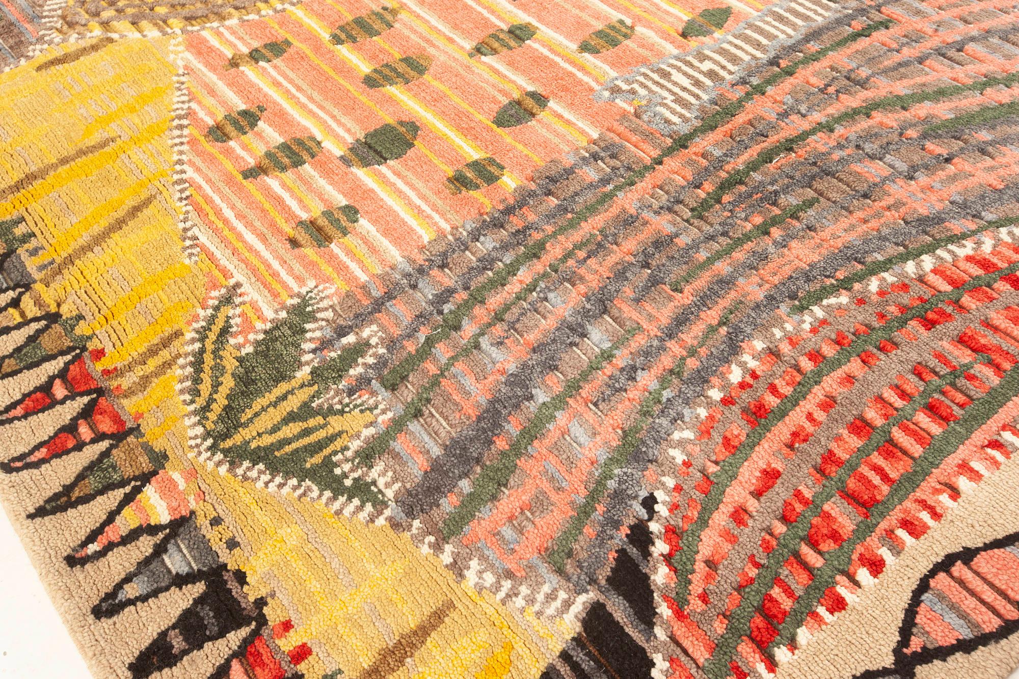 Contemporary Patchwork Rug by Doris Leslie Blau In New Condition In New York, NY