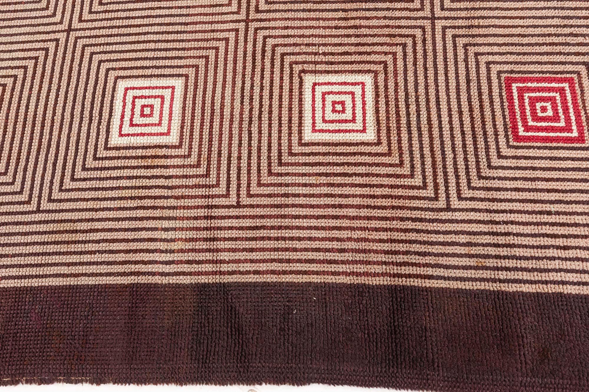 20th Century French Art Deco Rug For Sale