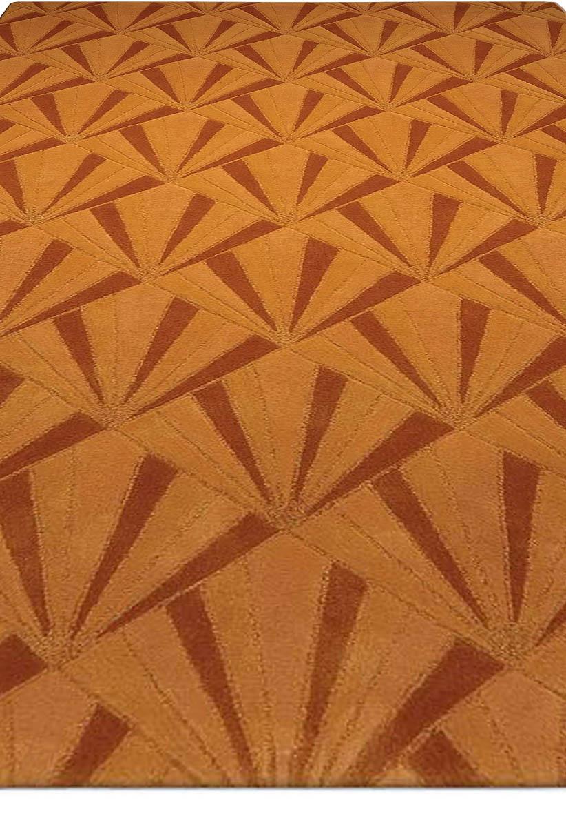 Indien Tapis géométrique moderne Doris Leslie Blau Collection 31 conçu par Paolo Moschino en vente