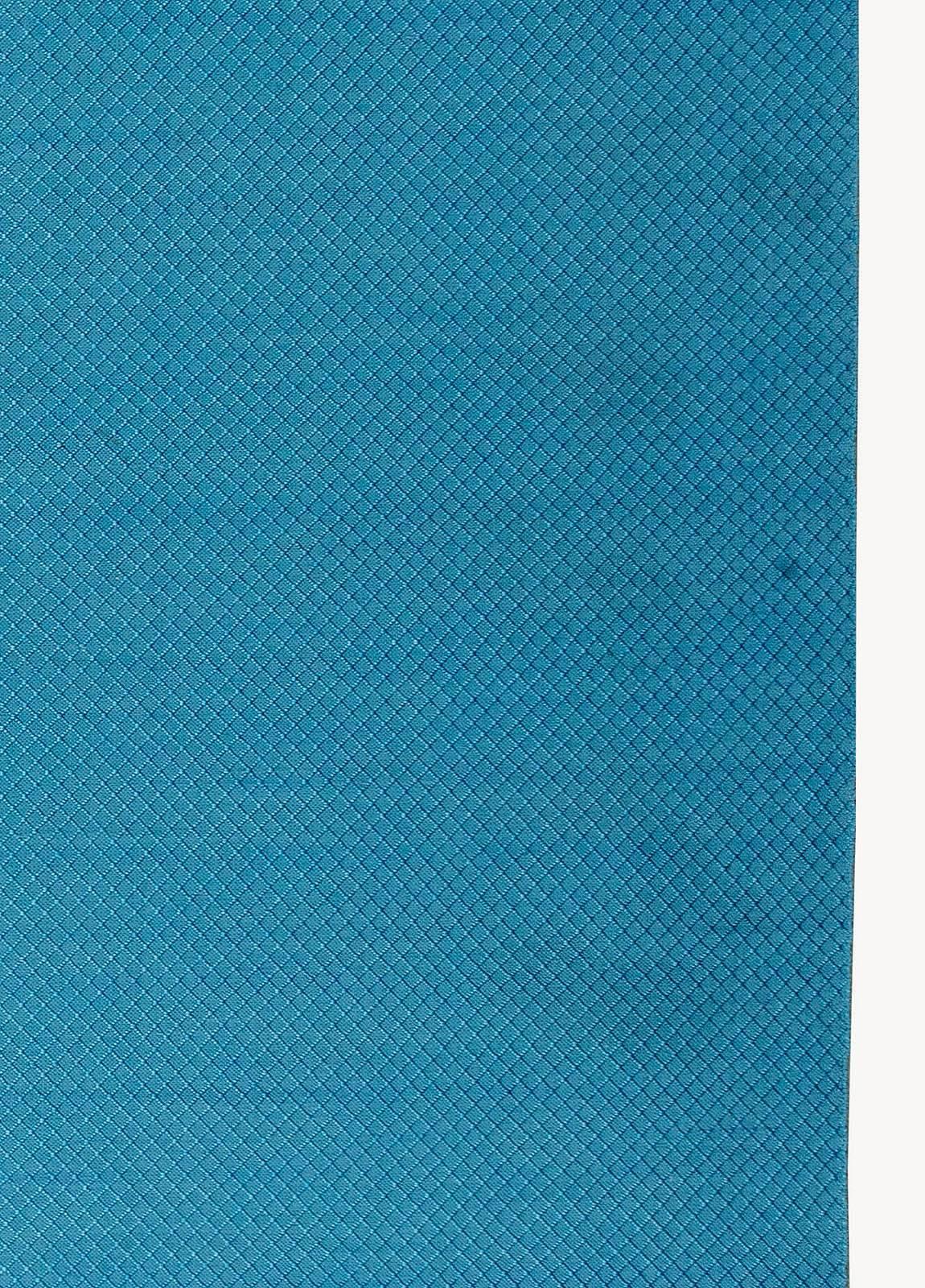 XXIe siècle et contemporain Tapis à tissage plat bleu massif contemporain de haute qualité de la collection Doris Leslie Blau en vente