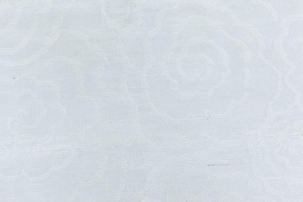 Moderno Tappeto contemporaneo in seta fatta a mano Doris White di Doris Leslie Blau in vendita