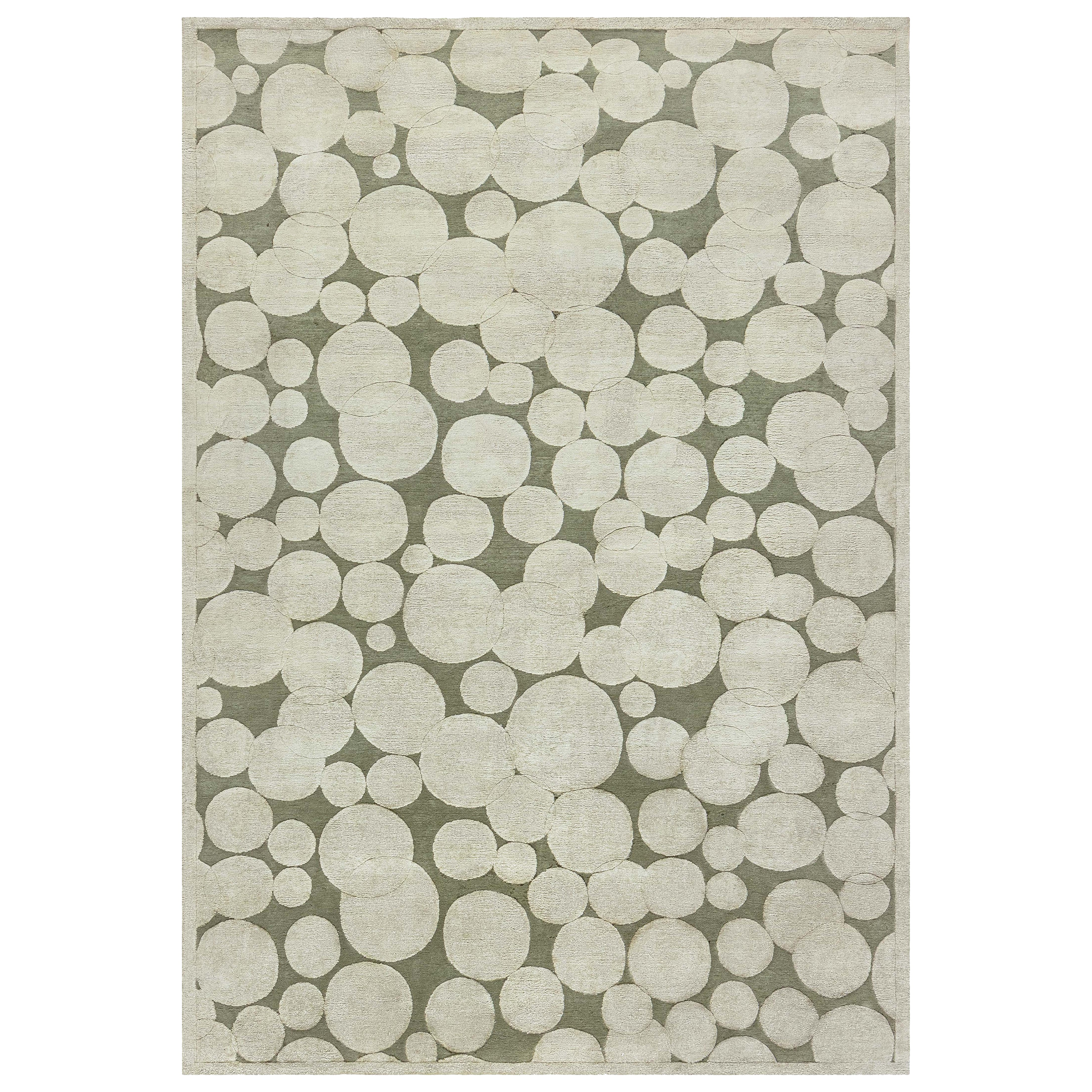 Doris Leslie Blau Collection Modern Design Rug by Alan Wanzanberg