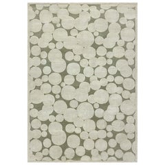Tappeto Doris Leslie Blau Collection Modern Bubble Design di Alan Wanzanberg