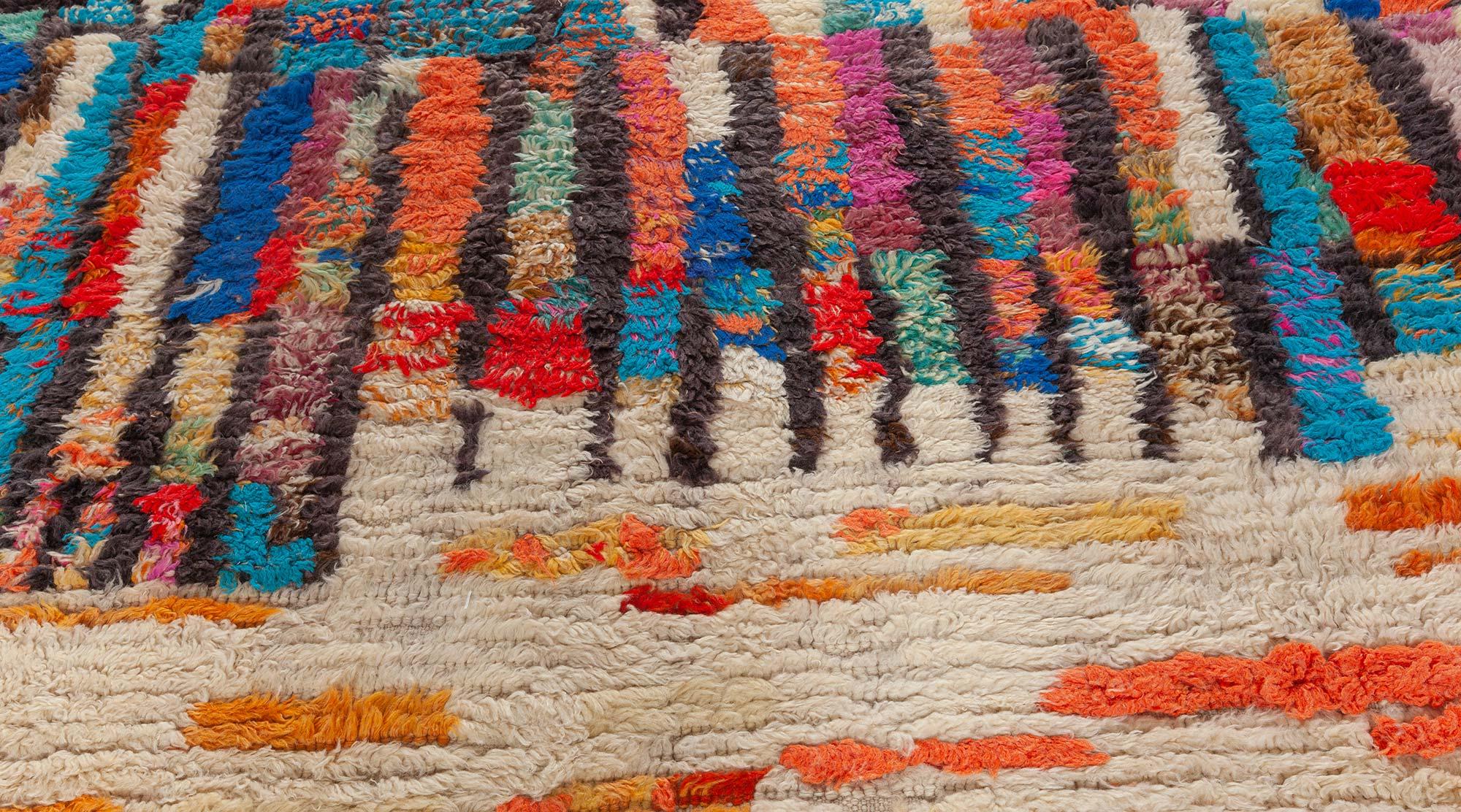 Tribal Modern Moroccan Rug by Doris Leslie Blau For Sale