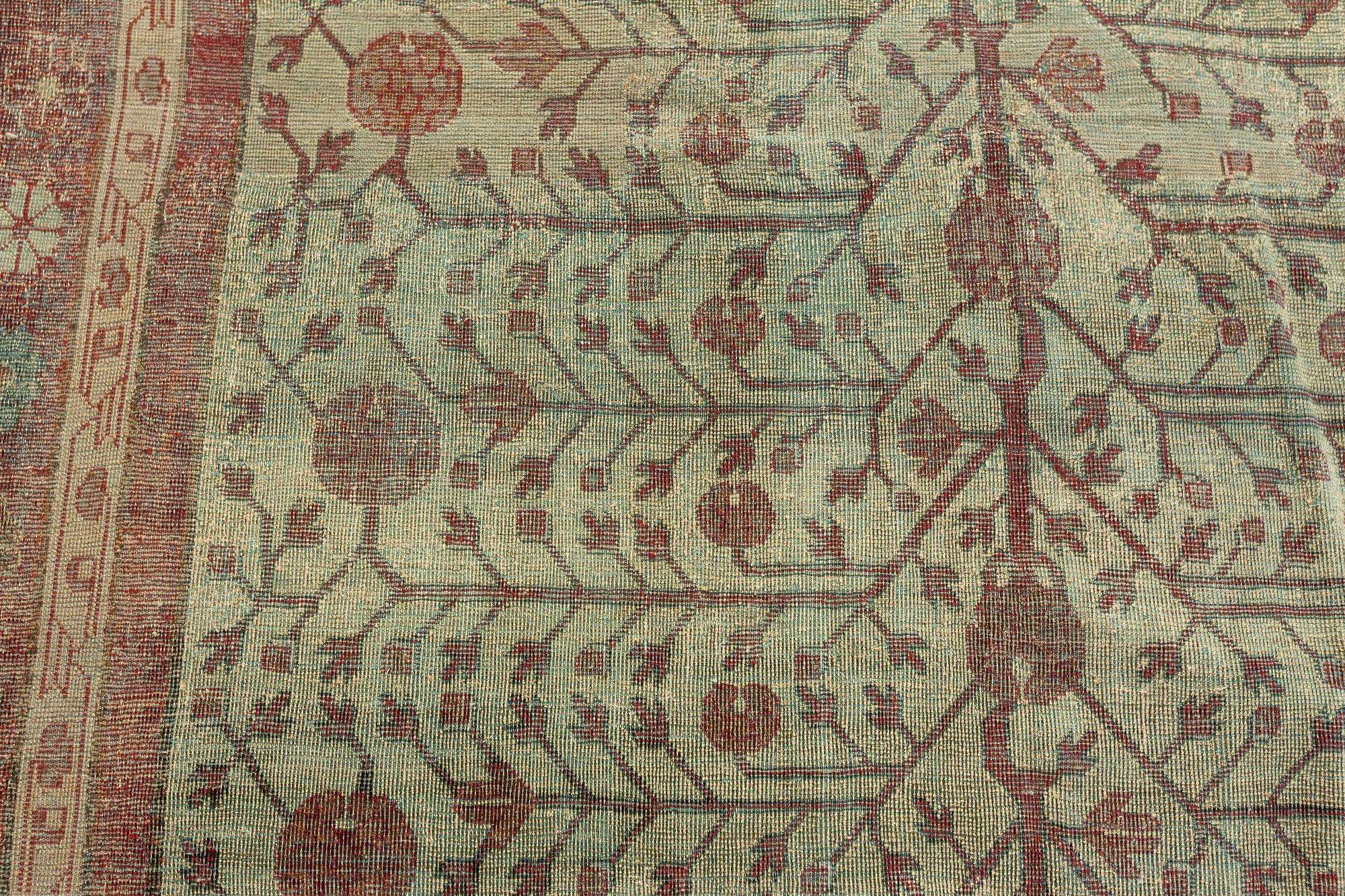 Silk Yarkand Samarkand Rug
Size: 10'10
