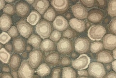 Doris Leslie Blau Collection "Stone" Low Pile Carpet Hand-Knotted Wool