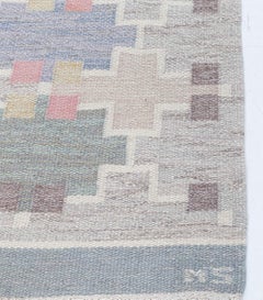 Doris Leslie Blau Collection Swedish Flat Woven Rug by Mary Sandberg