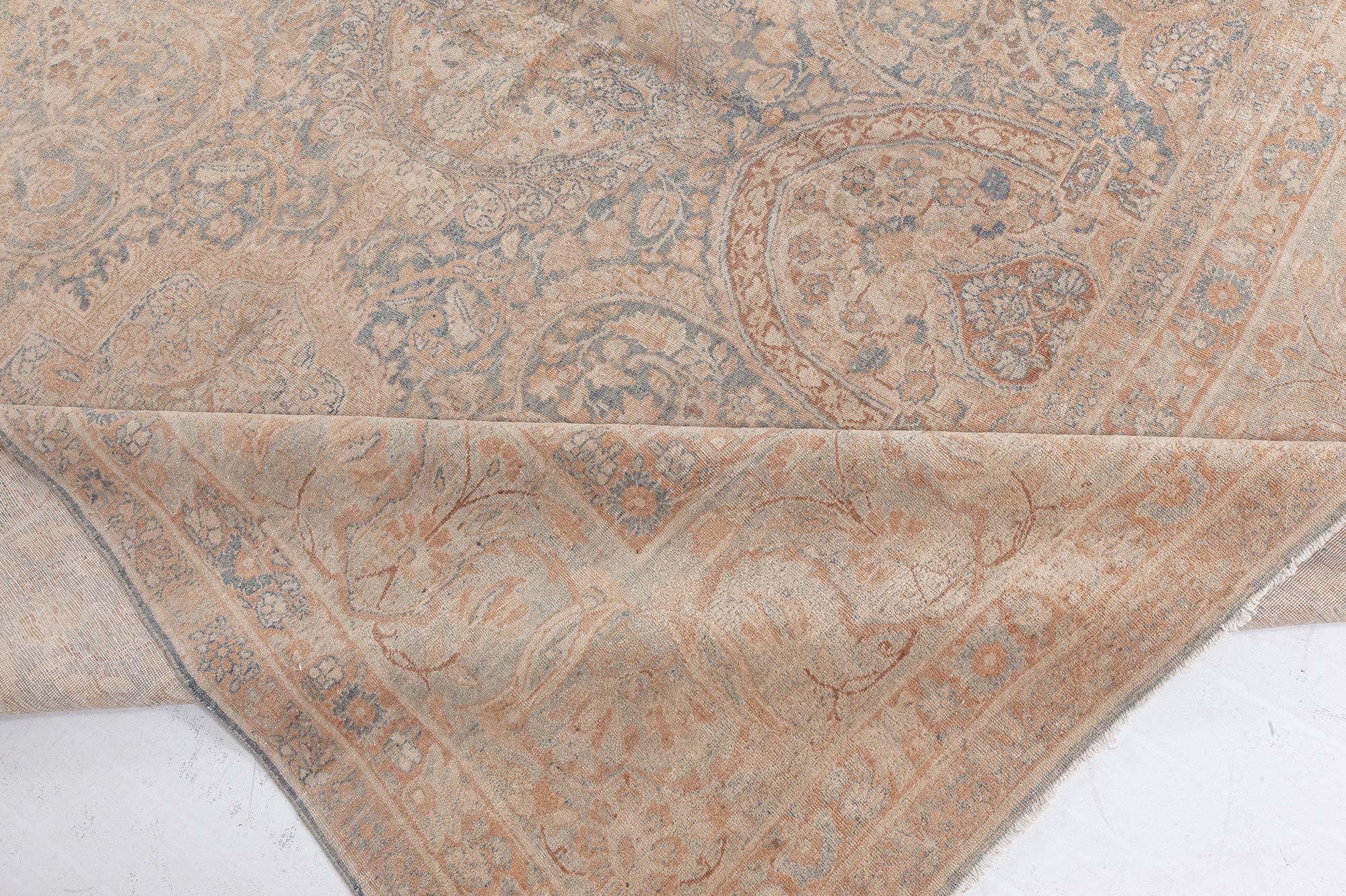 Doris Leslie Blau Vintage Persian Khorassan Hand Knotted Wool Carpet For Sale 2
