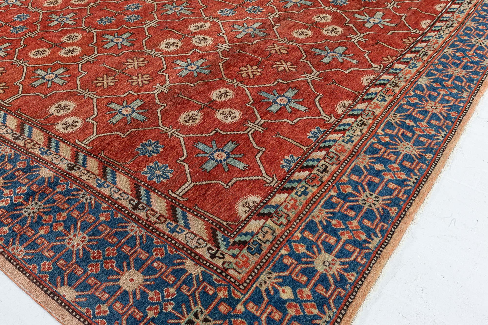 Vintage Samarkand (Khotan) Teppich
Größe: 8'9