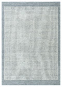 Used Swedish Flat Weave Wool Rug