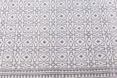 Doris Leslie Blau Vintage 1940s Cotton Agra Runner – Size Adjusted