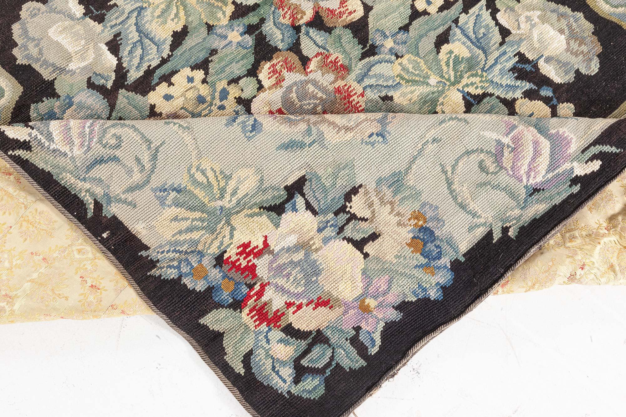 Doris Leslie Blau Early 20th Century English Needlepoint Rug For Sale 1