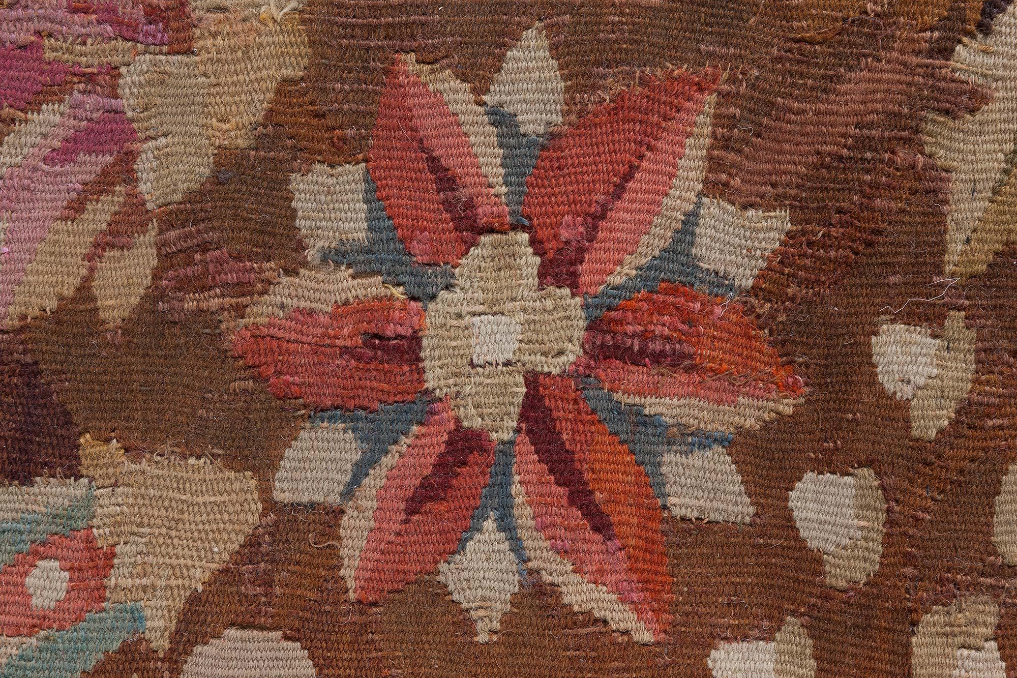 Doris Leslie Blau Tappeto Aubusson francese del primo Novecento ridimensionato In condizioni buone in vendita a New York, NY