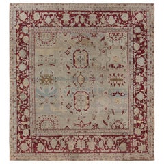 Doris Leslie Blau Early 20th Century Indian Agra Rug
