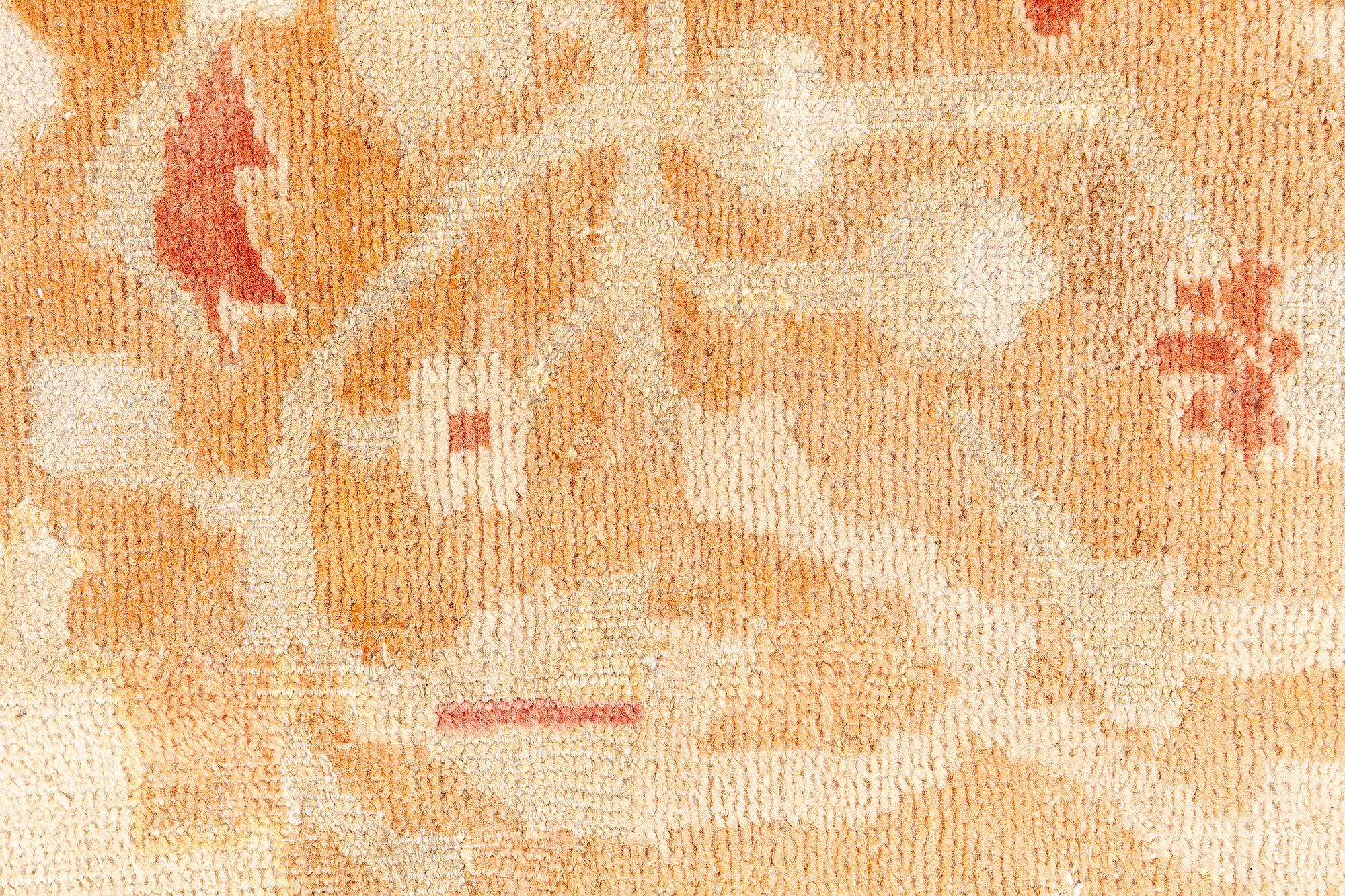 Doris Leslie Blau Indischer Amritsar-Teppich des frühen 20. Jahrhunderts, handgefertigt im Angebot 4