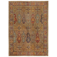 Doris Leslie Blau Early 20th Century Indian Handmade Wool Carpet