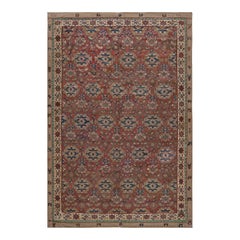 Tapis persan Bakshaish rouge Doris Leslie Blau début du 20e siècle