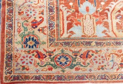 Doris Leslie Blau Early 20th Century Persian Heriz Handwoven Wool Rug