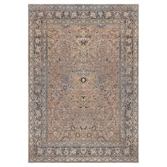Doris Leslie Blau Alfombra persa de lana hecha a mano Khorassan de principios del siglo XX