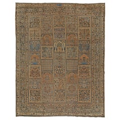 Doris Leslie Blau Early 20th Century Persian Meshad Handmade Wool Rug