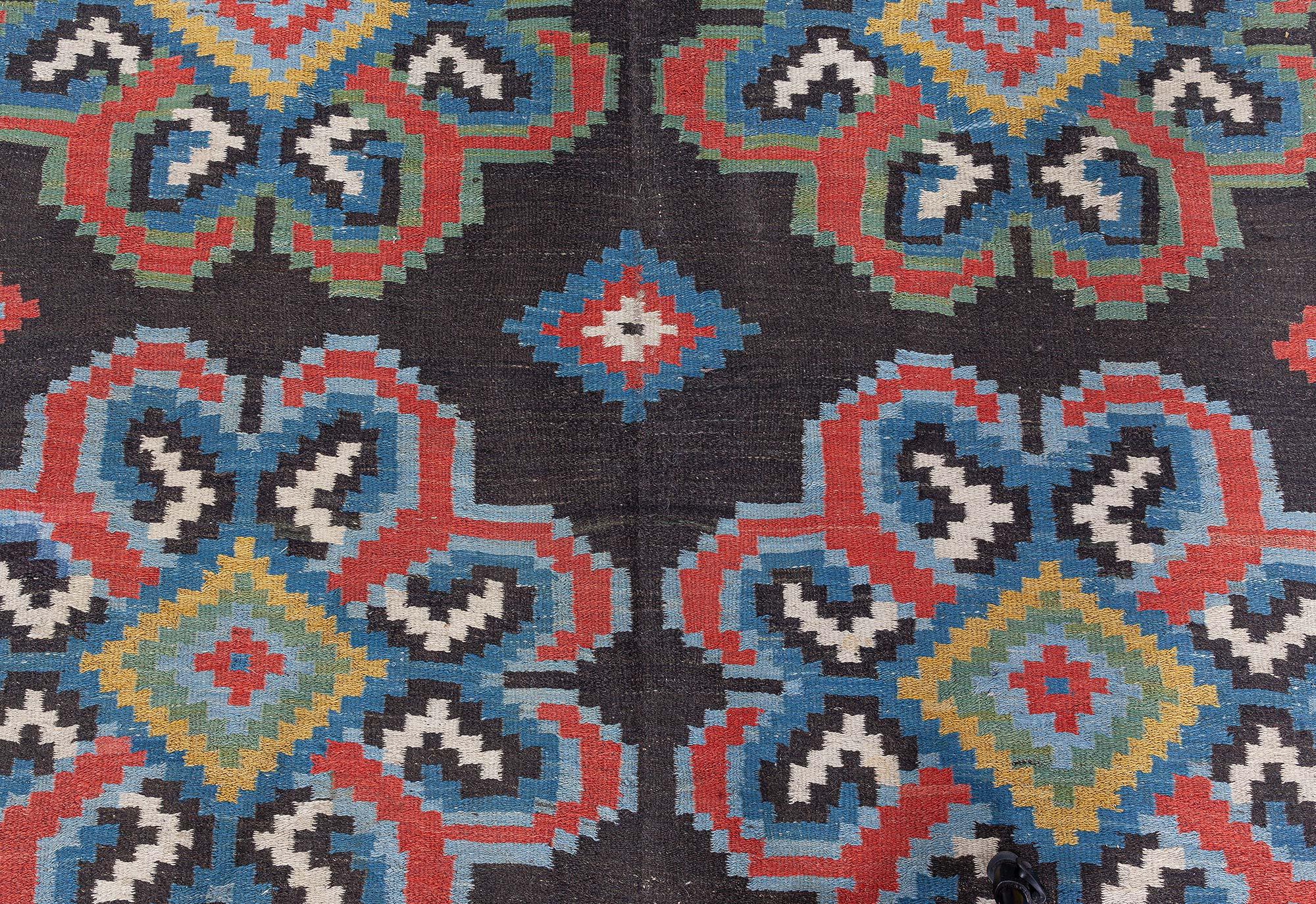 Hand-Knotted Doris Leslie Blau Early 20th Century Russian Bessarabian Rug For Sale