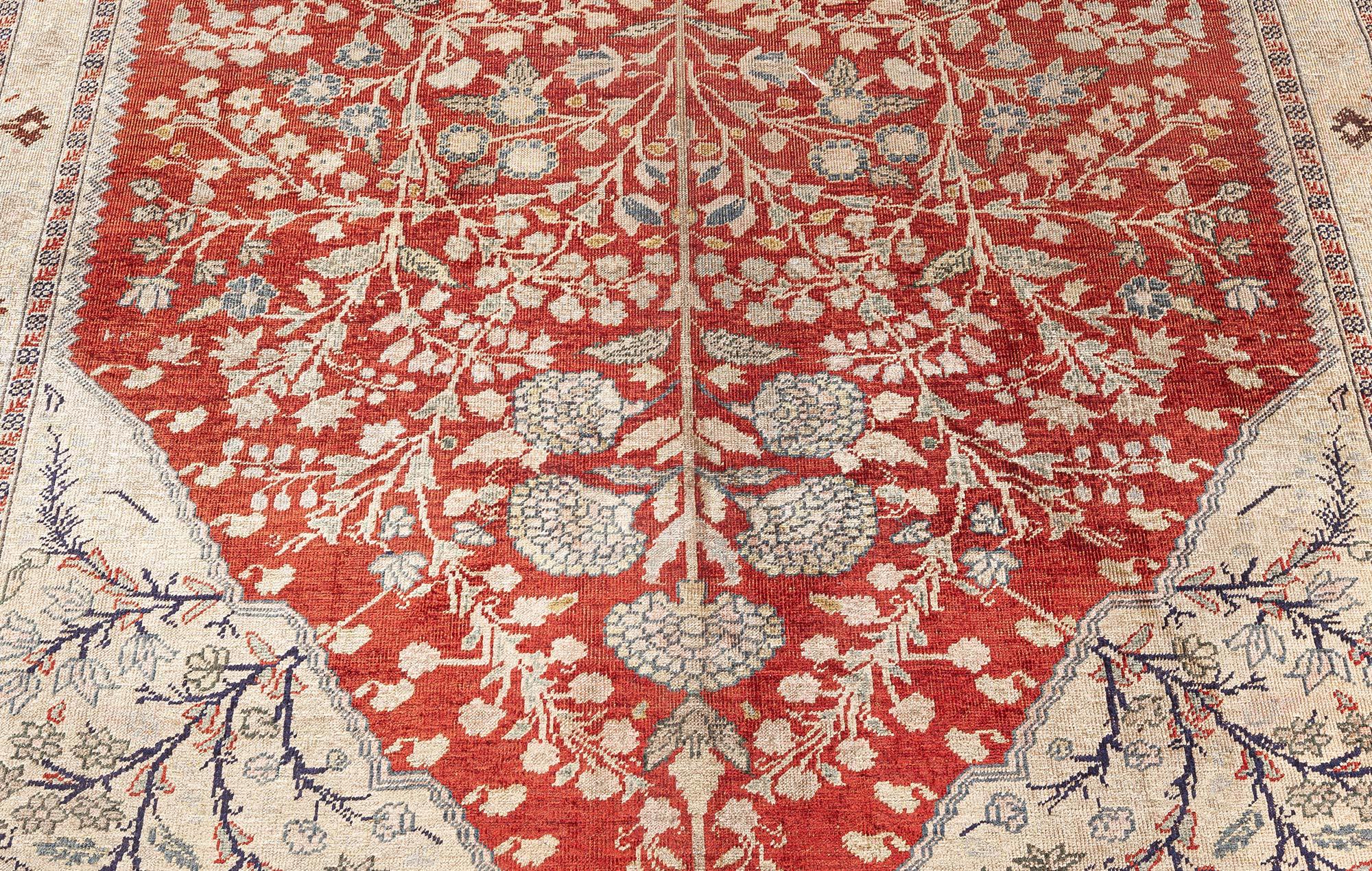 Doris Leslie Blau Antique Turkish Silk Prayer Rug For Sale 2