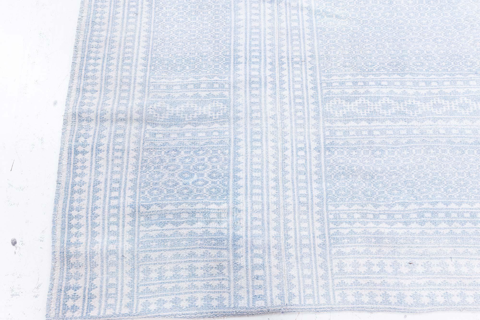 XX secolo Doris Leslie Blau Eleganza eterea: Tappeto Agra in cotone vintage anni '30 in vendita