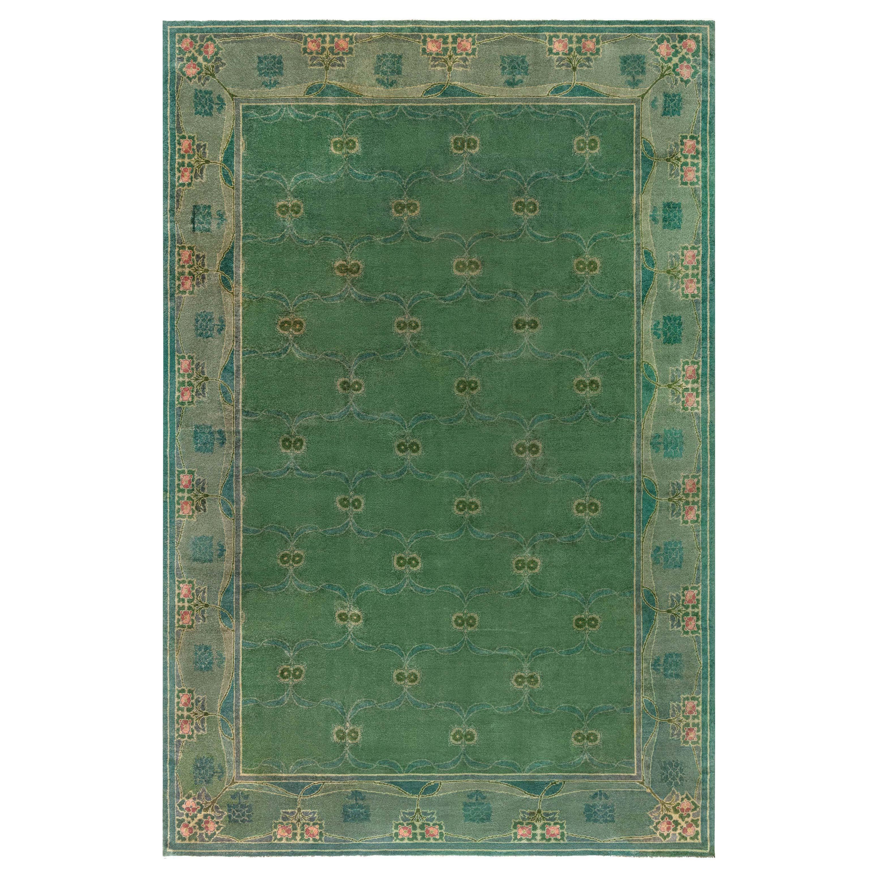 Tappeto Doris Leslie Blau European Arts & Crafts di Gavin Morton in vendita