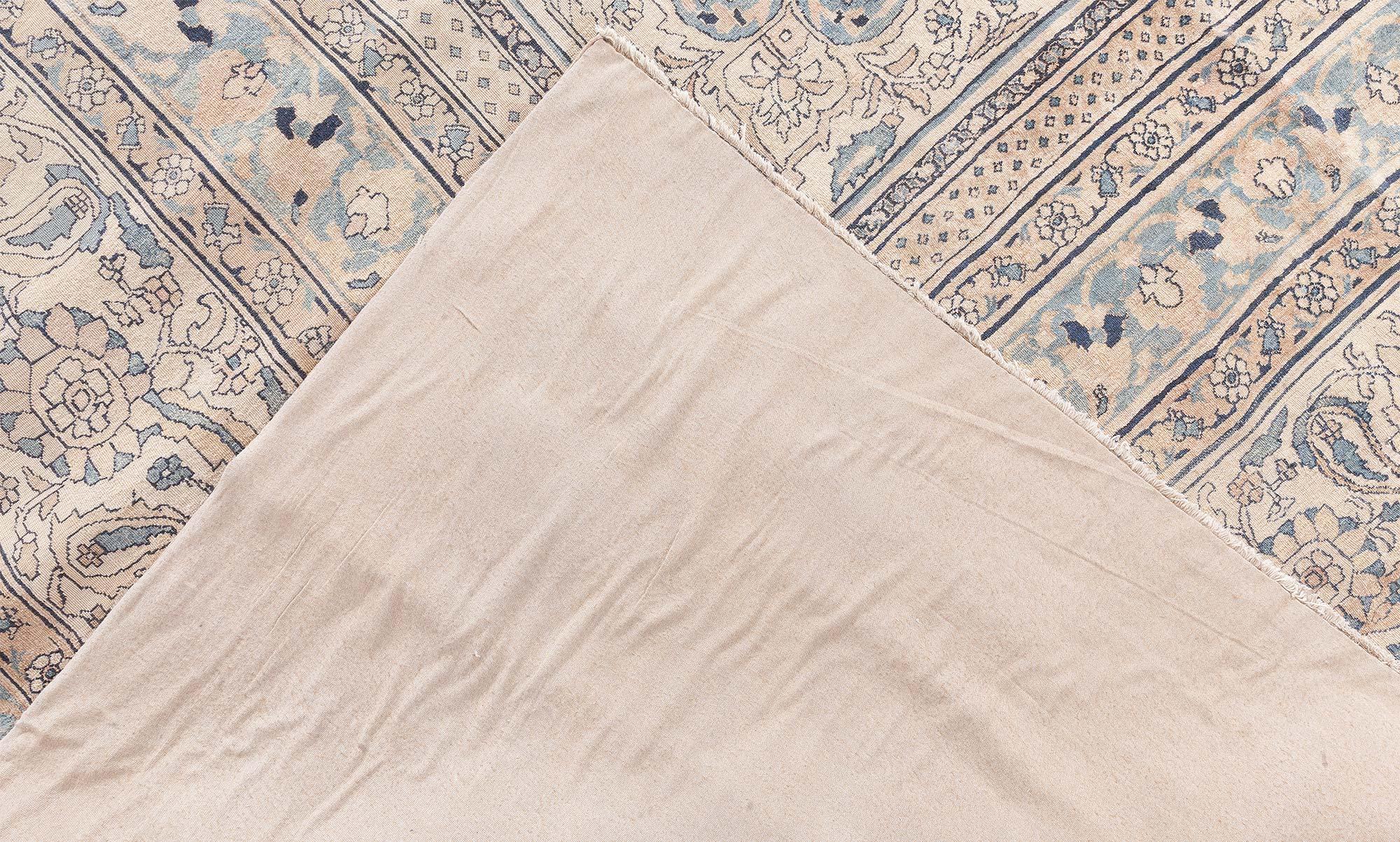 Doris Leslie Blau Exquisita Alfombra Persa Antigua Sobredimensionada Meshad en venta 4