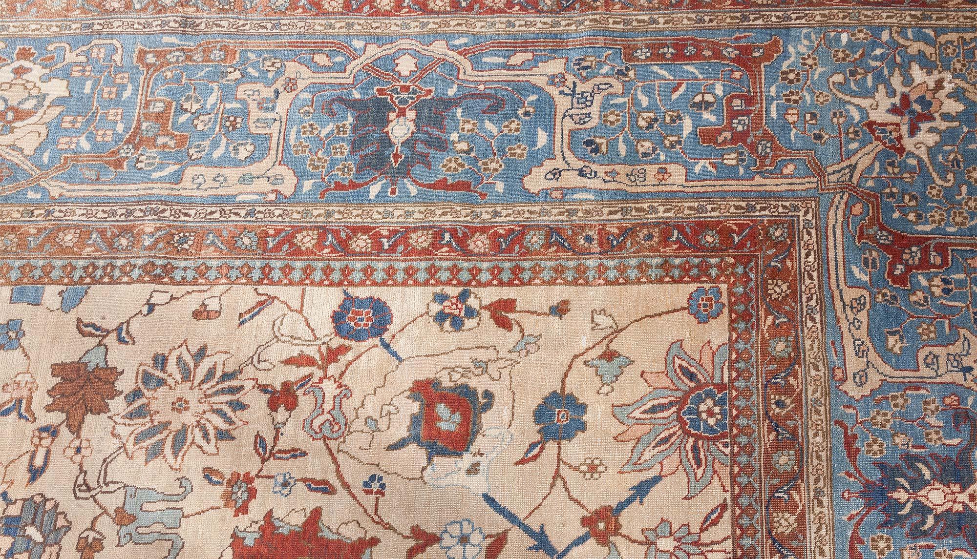 Doris Leslie Blau Tappeto antico persiano Tabriz fatto a mano extra large in vendita 1